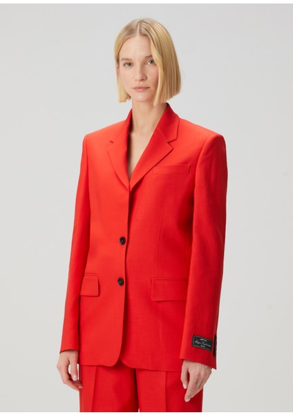 Kırmızı Blazer