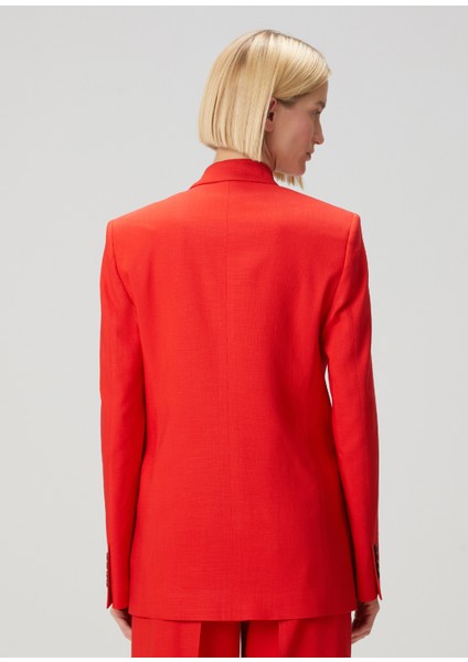 Kırmızı Blazer