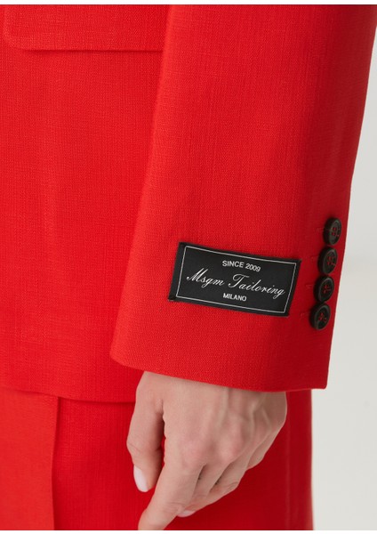 Kırmızı Blazer