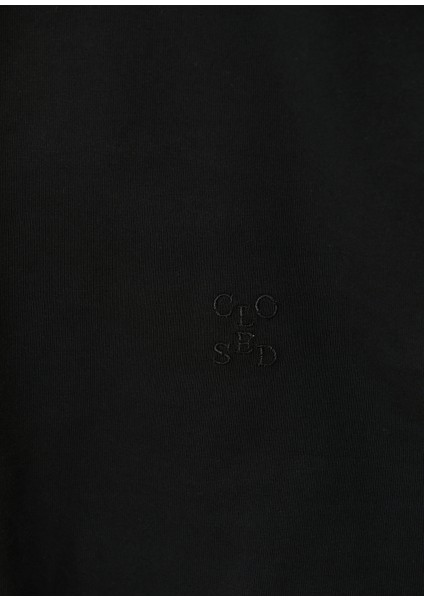 Siyah Organik Pamuk T-Shirt indirimleri