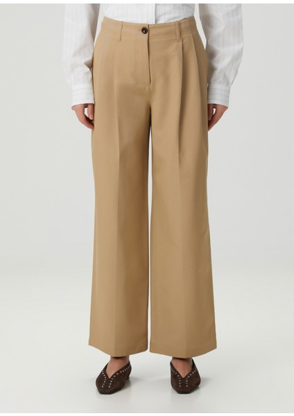 Relaxed Chino Bej Pantolon