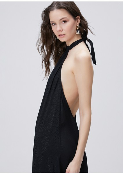 Siyah Maxi Elbise