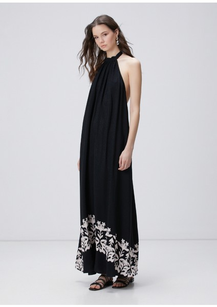 Siyah Maxi Elbise