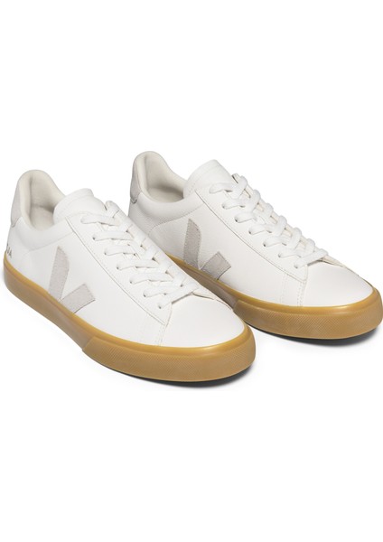 Campo Chromefree Beyaz Ekru Kadın Deri Sneaker fiyatları