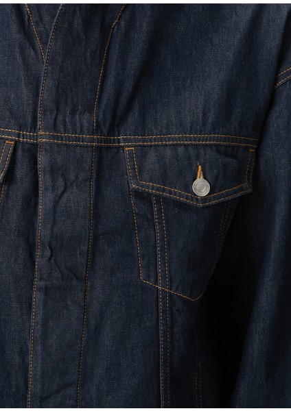 Lacivert Denim Ceket indirimleri