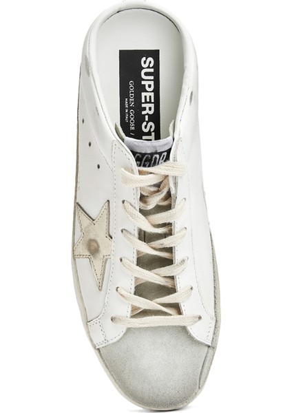 Super-Star Beyaz Gold Kadın Deri Sneaker fırsatları