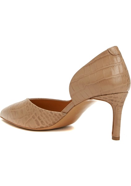 Vizon Deri Stiletto