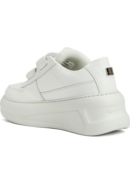 Steffey U Friend Raise Beyaz Kadın Deri Sneaker modelleri