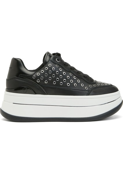 Hayes Siyah Kadın Deri Sneaker