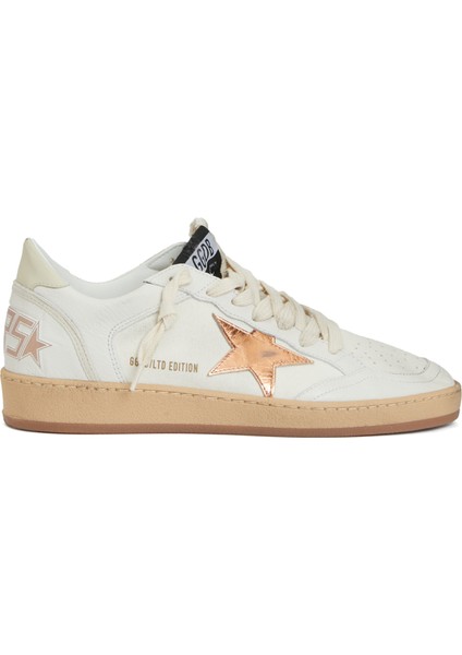 Ball Star Limited Edition Beyaz Kadın Deri Sneaker