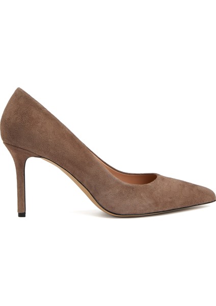 Vizon Deri Stiletto