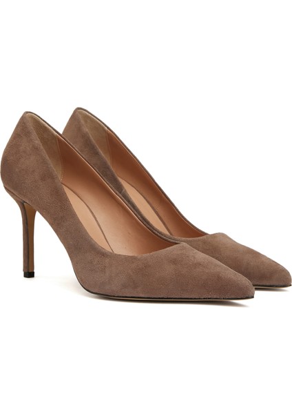 Vizon Deri Stiletto