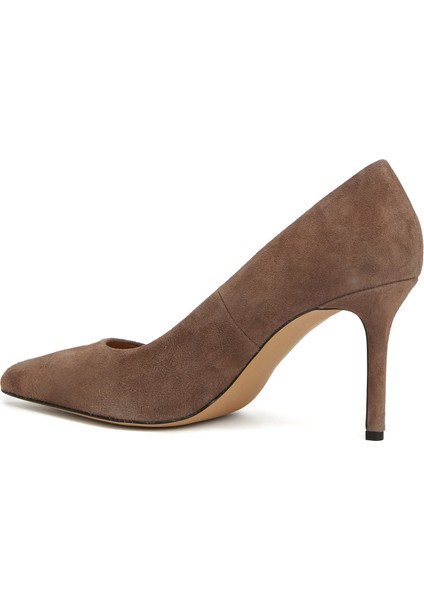Vizon Deri Stiletto