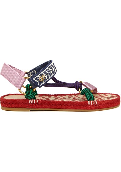 Çok Renkli Kadın Sandalet