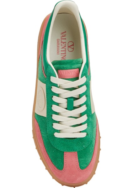 Upvillage Crosta Yeşil Pembe Kadın Deri Sneaker fırsatları