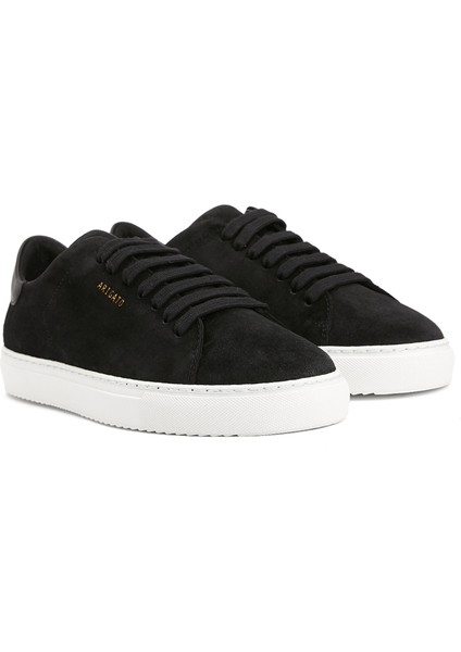 Clean 90 Siyah Kadın Süet Sneaker