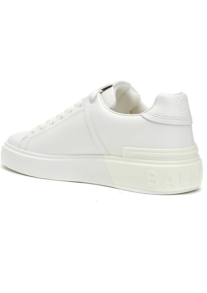 B Court Beyaz Kadın Deri Sneaker modelleri