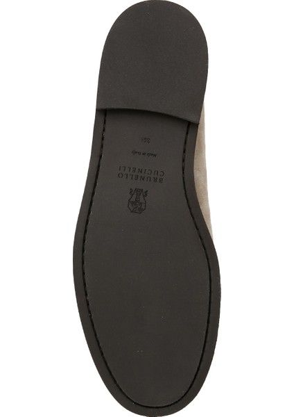 Taba Bantlı Kadın Deri Loafer indirimleri
