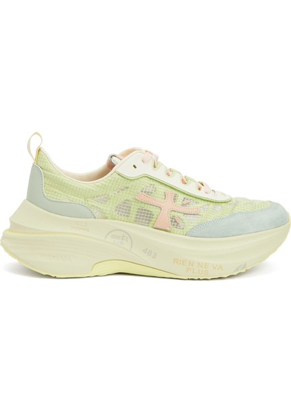 Hill Pembe Sarı Kadın Sneaker