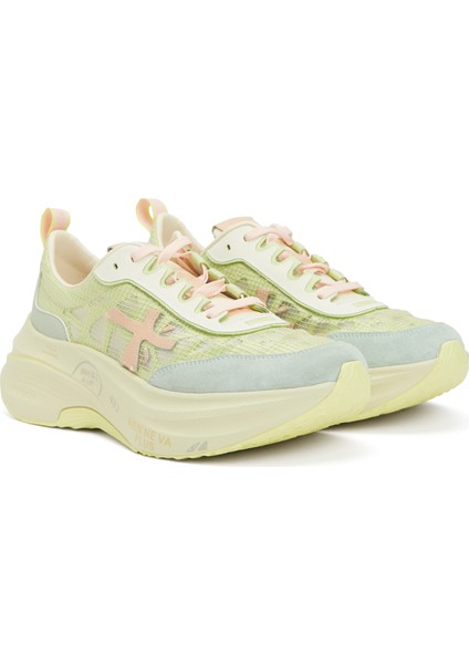 Hill Pembe Sarı Kadın Sneaker