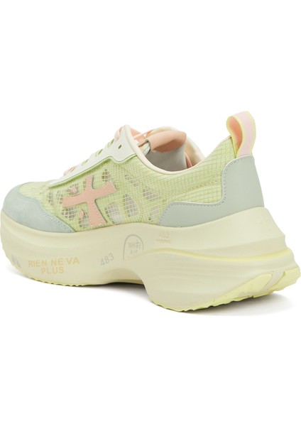 Hill Pembe Sarı Kadın Sneaker