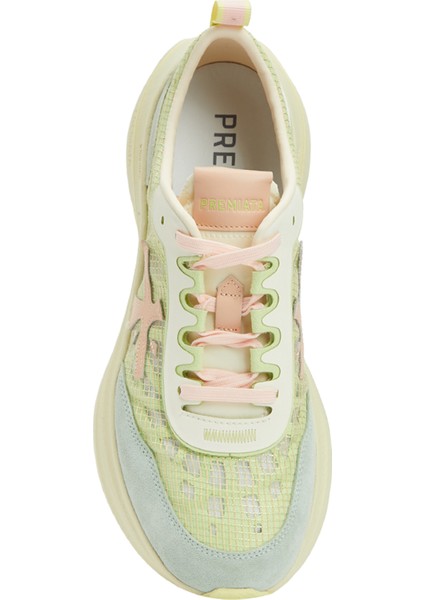 Hill Pembe Sarı Kadın Sneaker