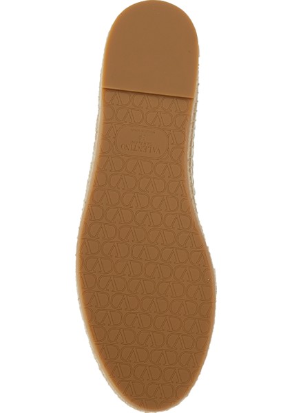 Ekru Kadın Deri Loafer