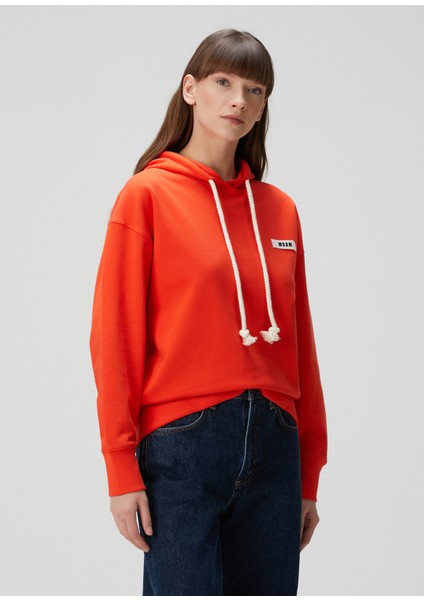 Kırmızı Kapüşonlu Sweatshirt modelleri