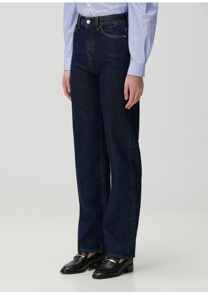 Koyu Lacivert Jean Pantolon