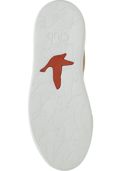 Bej Logo Taba Kadın Süet Sneaker indirimleri