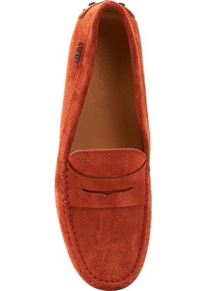Kiremit Kadın Deri Loafer fırsatları