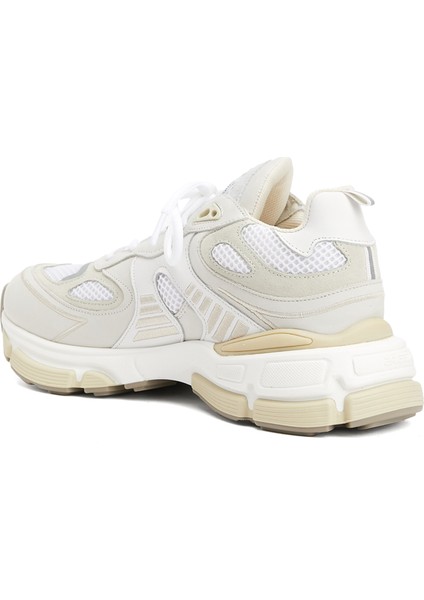 Sphere Runner Bej Beyaz Kadın Deri Sneaker modelleri