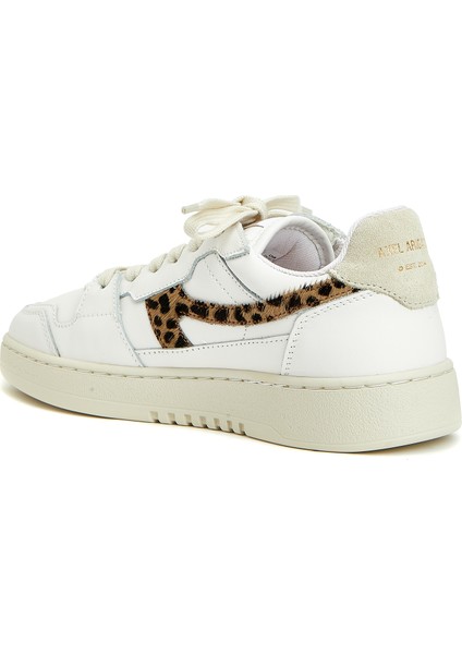 Dice A Beyaz Kadın Deri Sneaker modelleri