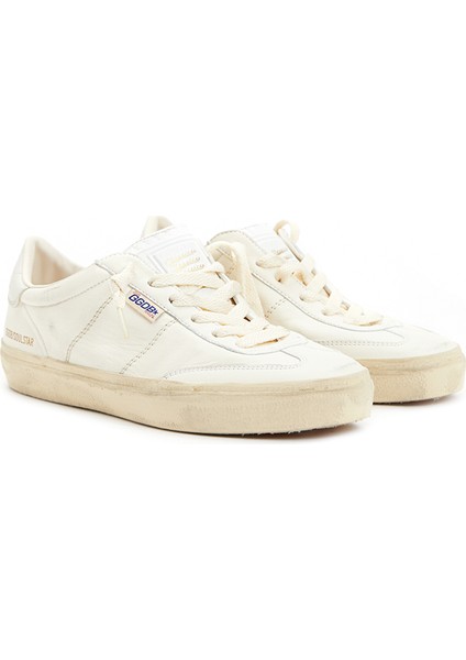 Beyaz Logolu Kadın Deri Sneaker fiyatları