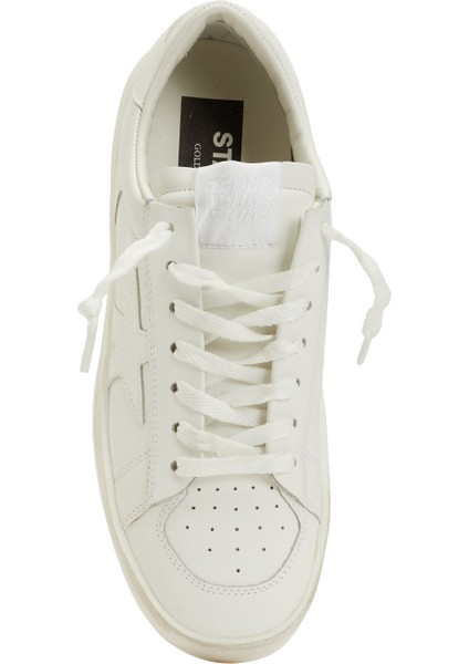Stardan Beyaz Kadın Deri Sneaker fırsatları