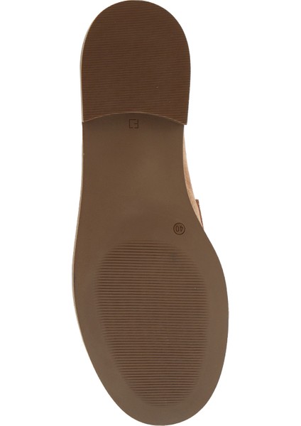 Vizon Kadın Deri Loafer