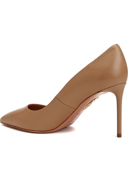 Purist Nude Deri Stiletto modelleri