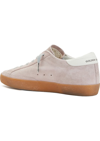 Super-Star Pembe Beyaz Kadın Deri Sneaker modelleri