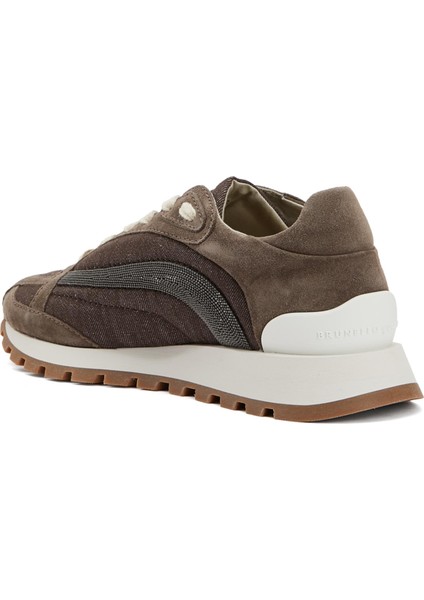 Kahverengi Kadın Deri Sneaker modelleri