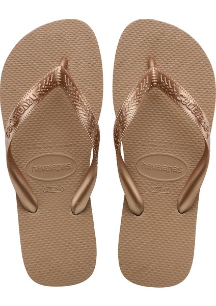 Top Tiras Rose Gold Kadın Plaj Terliği