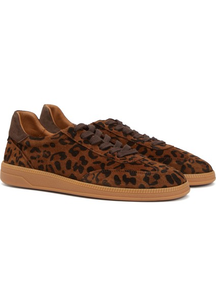Leopar Kadın Deri Sneaker fiyatları