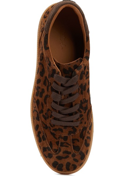 Leopar Kadın Deri Sneaker fırsatları