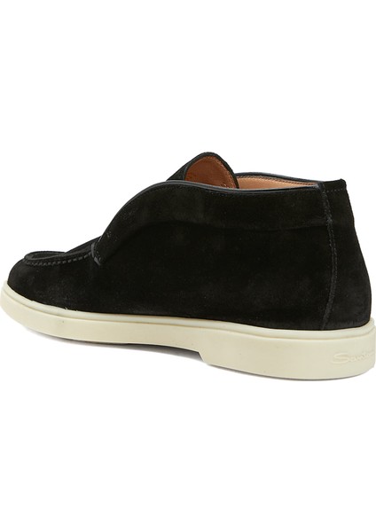 Siyah Kadın Deri Loafer modelleri