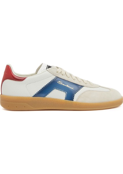 Çok Renkli Kadın Deri Sneaker
