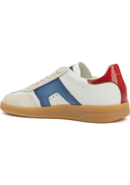 Çok Renkli Kadın Deri Sneaker modelleri