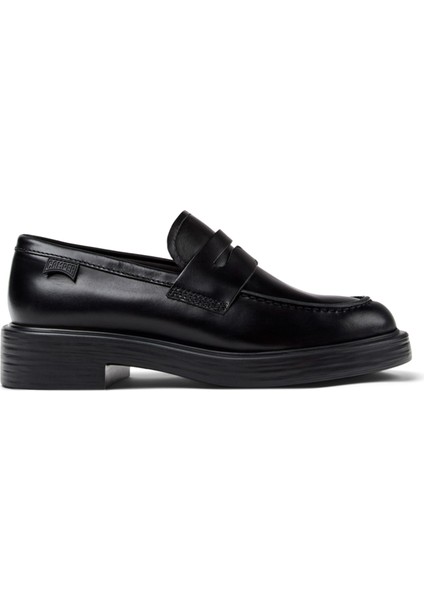 Dean Siyah Deri Kadın Loafer K201790-001