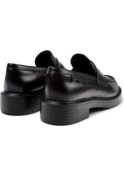 Dean Siyah Deri Kadın Loafer K201790-001
