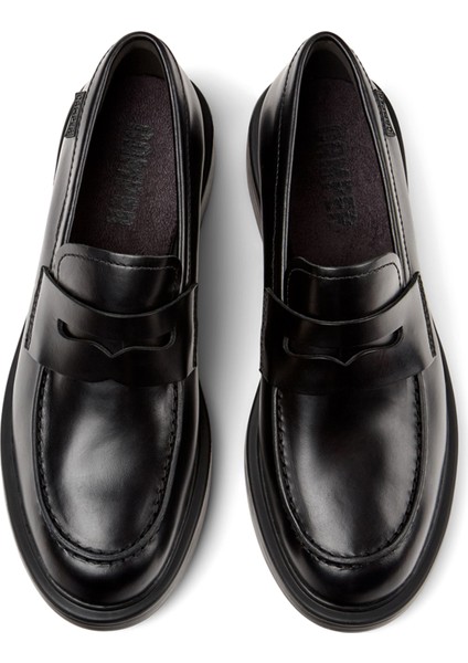Dean Siyah Deri Kadın Loafer K201790-001