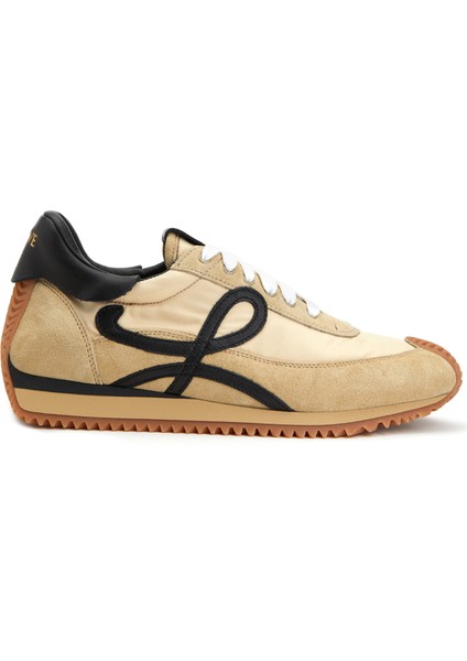 Flow Runner Gold Kadın Deri Sneaker