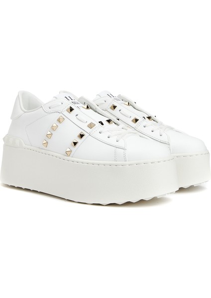 Untitled Flatform Beyaz Kadın Deri Sneaker fiyatları
